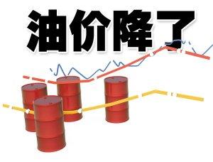 油价或27日下调_11月1日油价下调_油价周五或大幅下调